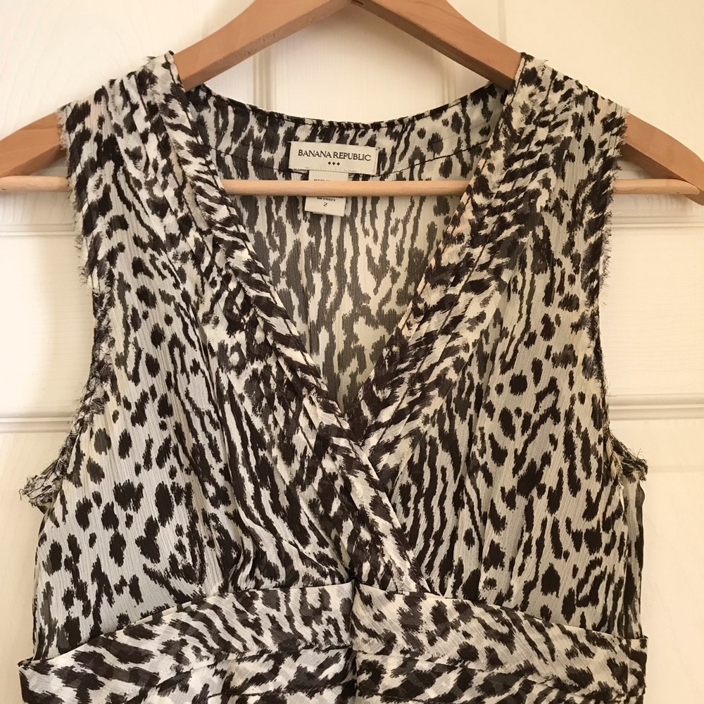 Banana Republic 100% silk dress